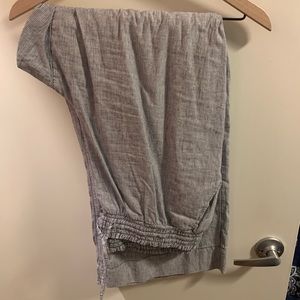 Ladies casual linen pants